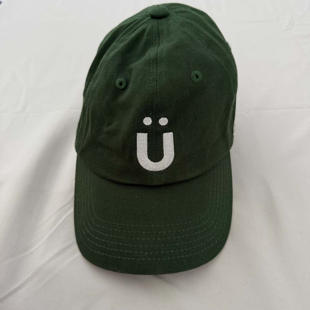 Grüns Forest Green Embroidered Logo Dad Hat